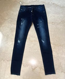New Rugged Style Jeans For Women