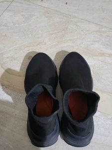 Black Sock-Style Sneakers