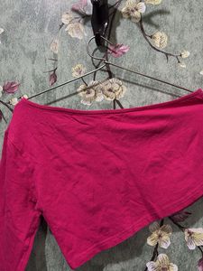 Hot Pink Crop Top