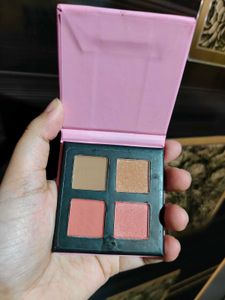 Eyeshadow & Blush Palette And Foundation