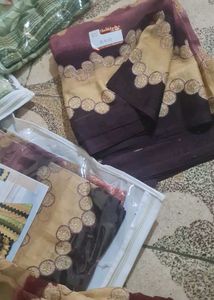 Elegant Embellished Saree