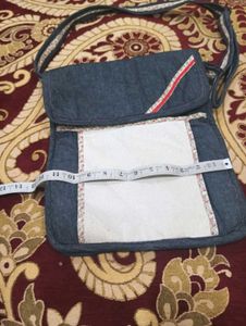 Denim Crossbody Unisex Sling Bag