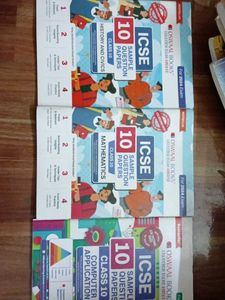 Icse 10 Six Oswaal Sample Paper Book