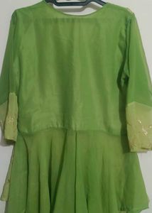 Green Kurta Set