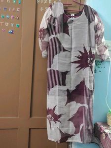 Floral Print Kurta