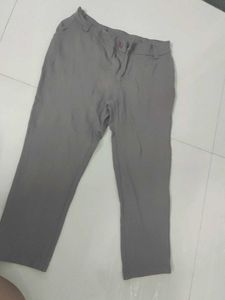 Grey Casual /Formal Pants Soft Cotton