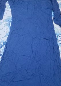 Deep Blue Kurti . Price Drop