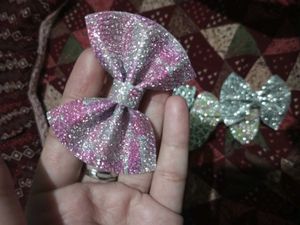 •Felt Bow Hair Clip❤️🙌🏻