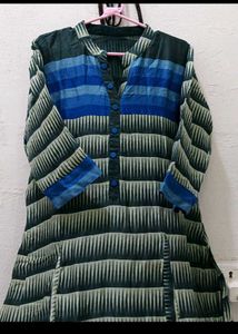 Blue Plazo Set