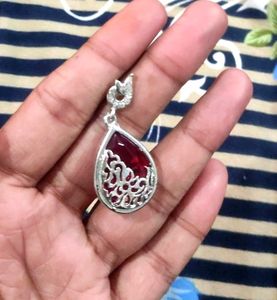 Red Diamond Earings