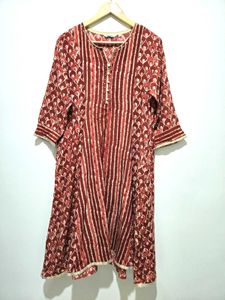 Rangita XL Kurta With 2 Side Pockets