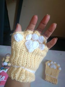 Crochet Woolen Hand Gloves 🥰