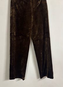 Velvet Brown Pants
