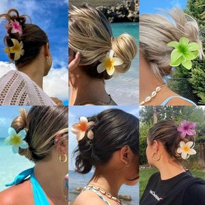 Flower Hair Claw Clips ( Pack of 4Pcs )