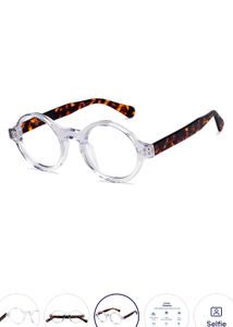 Transparent TortoiseFull Rim Round John Jacobs