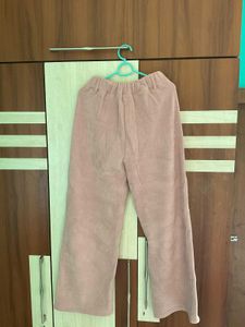 Pink Velvet Co-ord Set