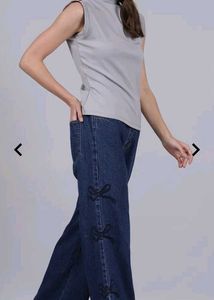 🔥 Shein Navy High-Neck Premium Top + FREE Toothpi