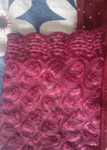 Sequenced A Line Kurti With Fancy Handwork