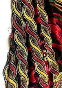Floral Print Saree with Embellished Border