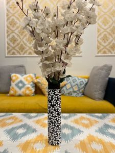 Handpainted Floral Vase