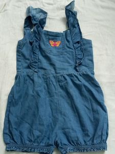 Kids Girls Shorts Dungree For Summer
