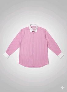 Pink Striped Shirt