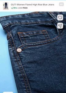 New Flared Leg Jeans(Free 🎁 Gift)