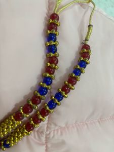Peacock Beaded Necklace