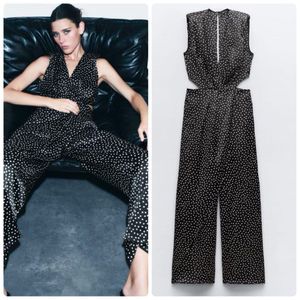 Chic Polka Dot Jumpsuit