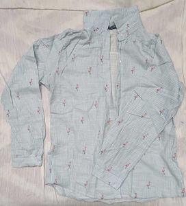 Flamingo Print Shirt