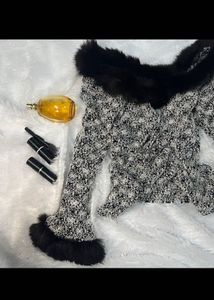 FUR NECK &amp; HAND❗top