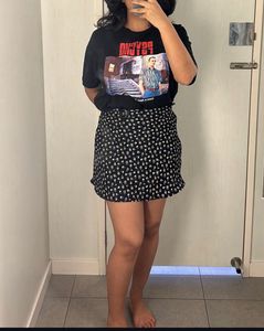 Ditsy Floral Mini Skirt