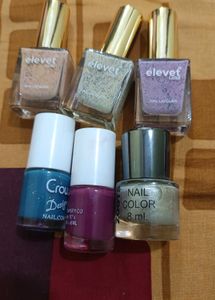 Skincare, Nail Paints, Wallet Combo