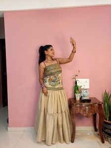 Handmade Tiered Dress