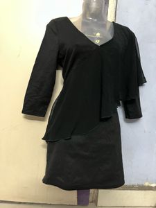 Pintrest Woolen Winter Wear One Piece Dress