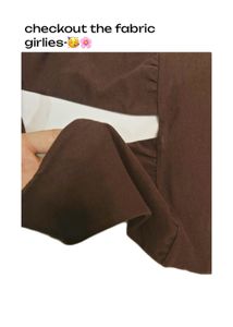 Brown Halter Neck Top