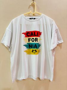 Stylish White Graphic Tee