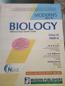 Biology Class 11th Of Modern abc