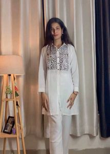 Co-ord Set With Mirror Work