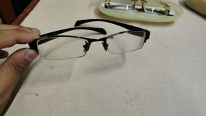 New Like Black Spectacles with -6 Power