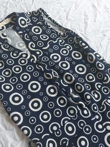 Retro Circle Print Dress