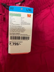 Rangmanch Fuchsia Colour Palazzo (L/XL)