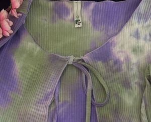 Tie-Dye Crop Top