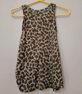 Animal Print Top