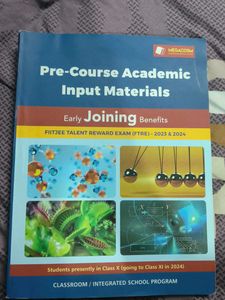 Pre-Course Academic Input Materials