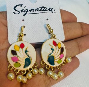 Signature Peacock Earrings