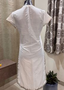 Embroidered Silk Blend Kurta