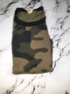 Army Print Pullover