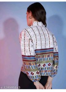 Checked Printed Shirt With Inside Lining..