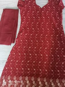 Your Fashion Women Kurta With Pant And Dopatta Set